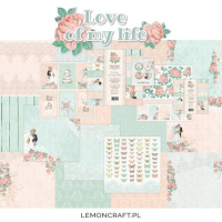 LemonCraft Love Of My Life 12x12 Inch Paper Pad (LZP-LOML01)